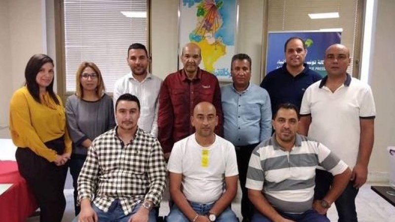 انتخاب مكتب جديد للنقابة الأساسية بوكالة تونس افريقيا للأنباء باشراف الاتحاد الجهوي للشغل بتونس وحضور الجامعة العامة للإعلام