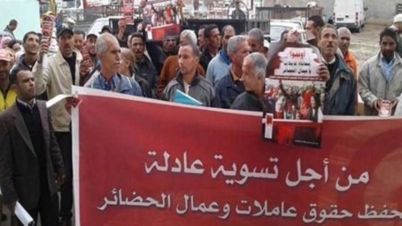 مجمع تنسيقية عمال الحضائر يدعو الى تسوية وضعية العمال على 5 دفعات