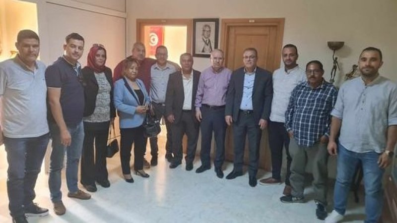 المفاوضات الاجتماعية محور لقاء الأمين العام بجامعة النسيج