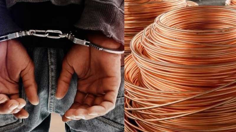 سليانة: حجز نحاس ومعدات محل سرقة من شركة عمومية
