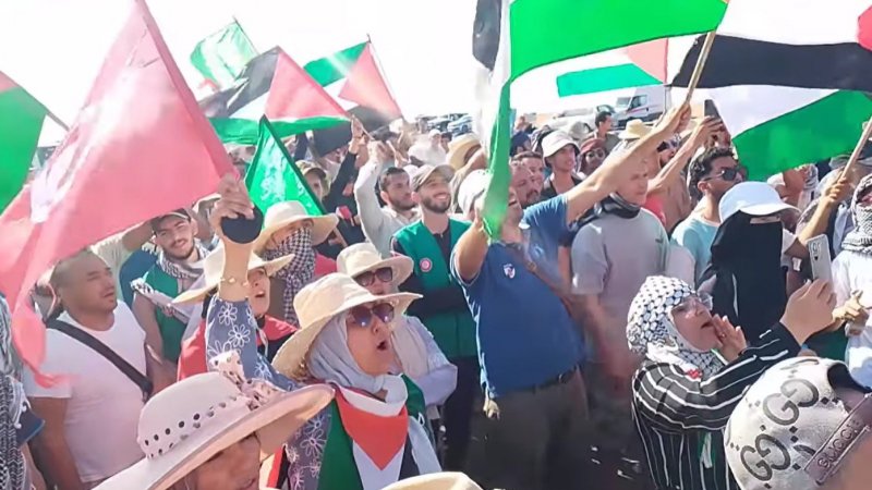 غزة فضحت والقافلة كشفت: الكيان الغاصب تمدد وسرت رسمت الحد الفاصل