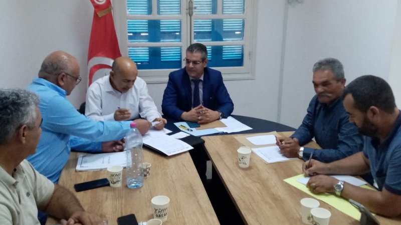 جلسة صلحية حول الأوضاع المهنية الرديئة في شركة SITEP حقل البرمة وتأجيل الاضراب