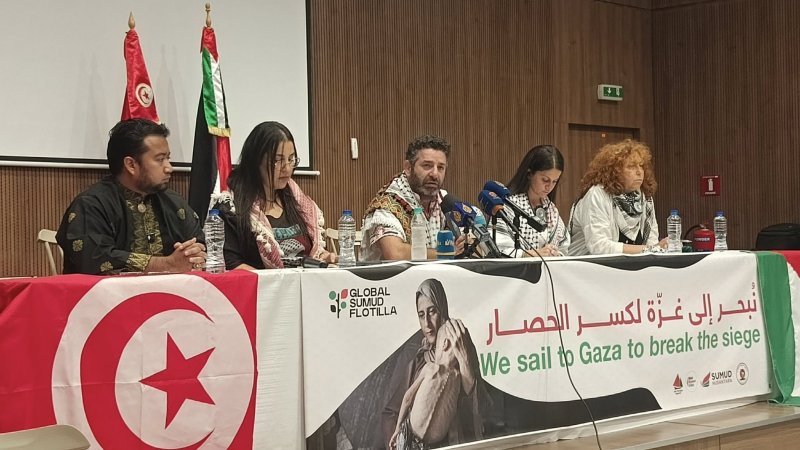اسطول الصمود العالمي ينطلق من اسبانيا في 31 اوت ومن تونس في 4 سبتمبر