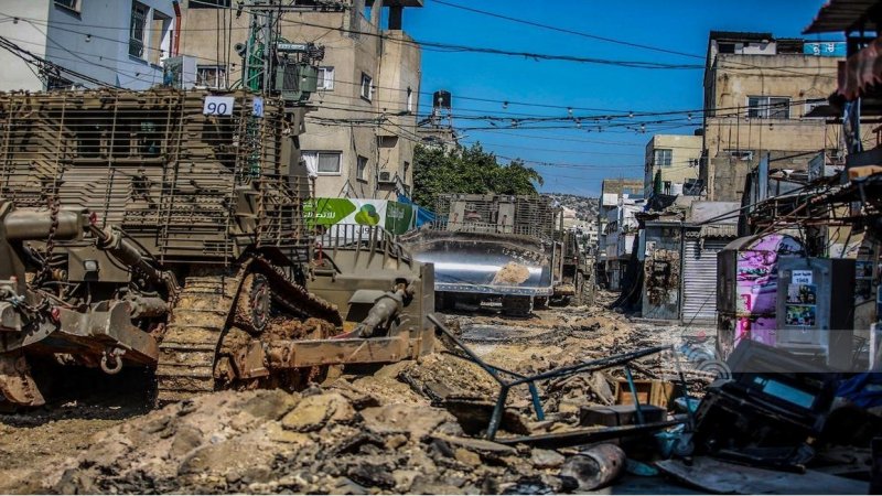 عدوان الاحتلال على جنين ومخيمها يدخل شهره السابع مخلّفا خسائر فادحة ونزوح 22 ألفا