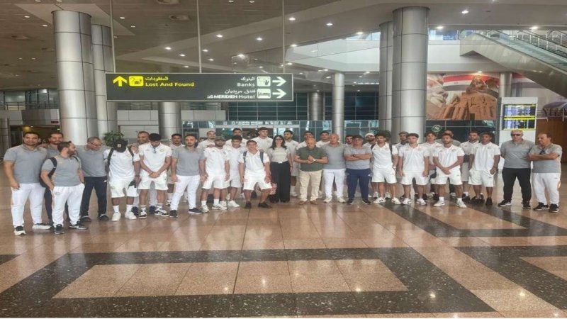 المنتخب الرديف يصل إلى القاهرة إستعدادا لملاقاة المنتخب المصري في مباراتين وديتين