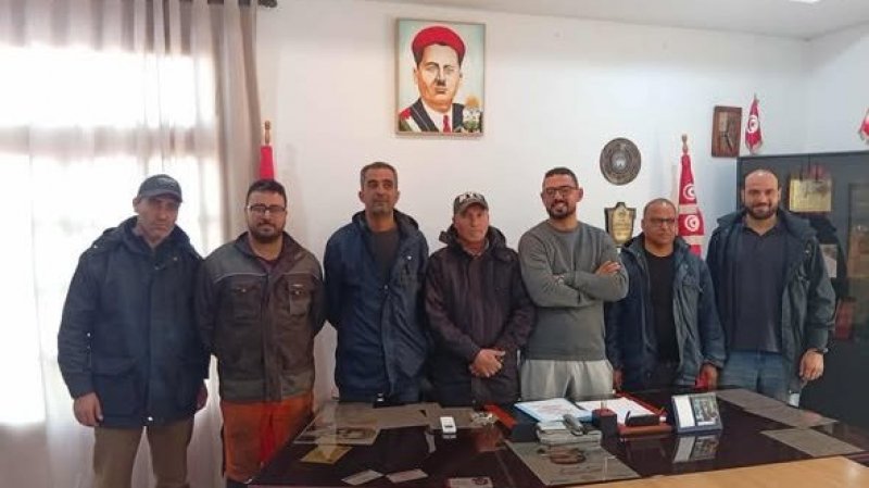 " تشكيلة جديدة على رأس النقابة الأساسية للشركة الجهوية للنقل بنابل " ورشة نابل