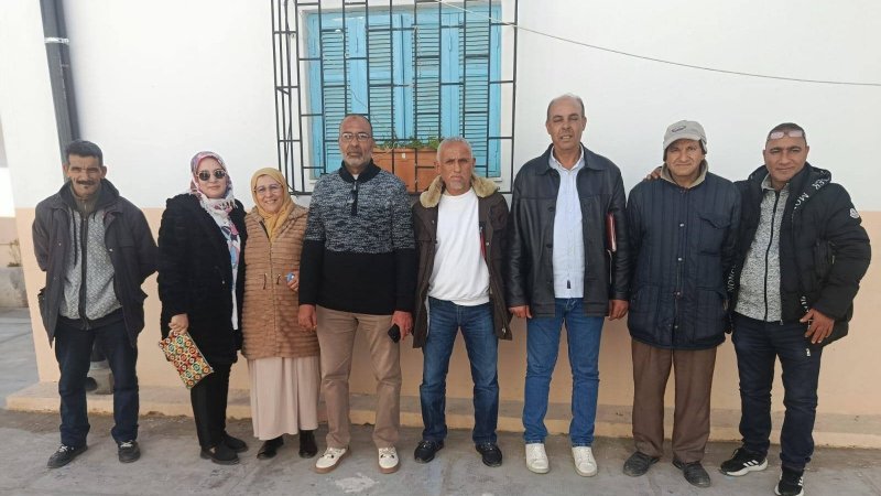 تشكيلة جديدة على رأس النقابة الأساسية لعملة التربية بمجاز الباب