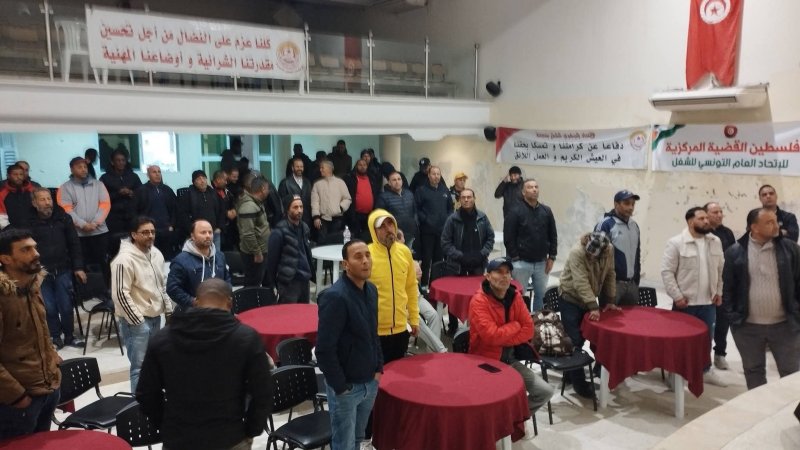 سوسة : عاملات مصنع السنبلة الذهبية وعماله يقررون الاضراب في مواجهة استهداف الحق النقابي