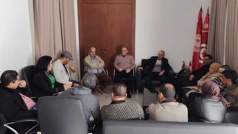 الأمين العام يلتقي المكتب التنفيذي للمعادن والإلكترونيك