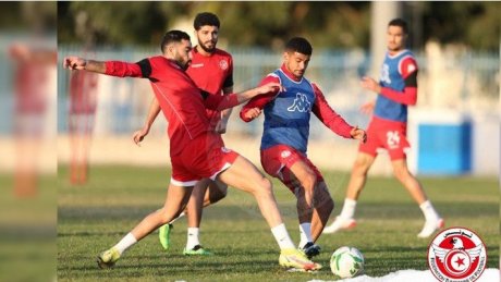 آخر استعدادات المنتخب التونسي لمباراتي غينيا الاستوائية وزامبيا