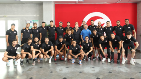 انطلاق رحلة المنتخب الوطني إلى مالابو وحصة لإزالة الإرهاق عند الوصول
