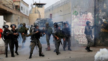 اصابة فلسطينيين برصاص قوات الاحتلال بالضفة الغربية