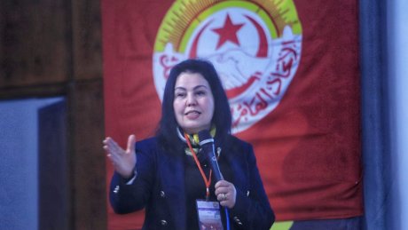 هادية العرفاوي في الجامعة النقابية : ضرب الحريات النقابية تمهيد لمحاولة الانقضاض على المنظمة الشغيلة
