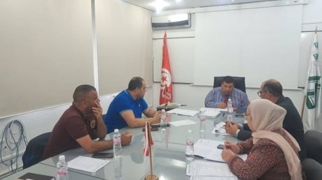 جلسة عمل بمقر ديوان تربية الماشية و توفير المرعى