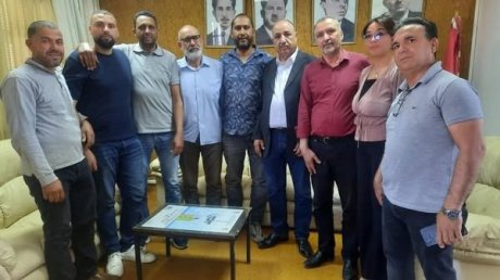 مكتب جديد على رأس النقابة الاساسية للكهرباء و الغاز بجندوبة