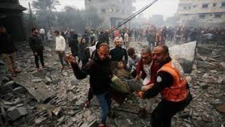سبعة شهداء ومصابون في قصف الاحتلال مدينة غزة وخان يونس
