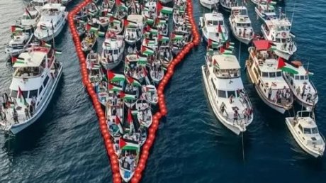 حقوق الانسان تدين اختطاف أسطول الصمود وتطالب بادانة العدوان الصهيوني والافراج عن المشاركين