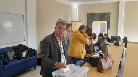 مكتب جديد على رأس النقابة الأساسية لأساتذة التعليم العالي بالمعهد العالي للغات بتونس