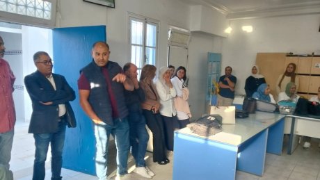 احتجاجات بمعهد حمام سوسة حول ظروف العمل