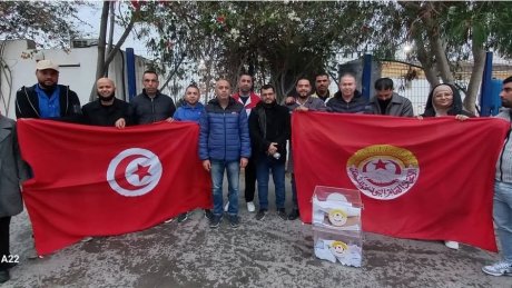 تشكيلة جديدة على رأس النقابة الاساسية لشركة الكتروكونتاكت بالمسعدين