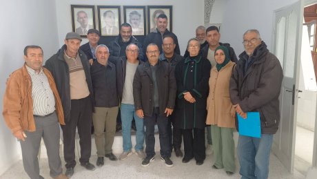 تشكيلة جديدة على رأس الاتحاد المحلي للشغل بالشابة وملولش