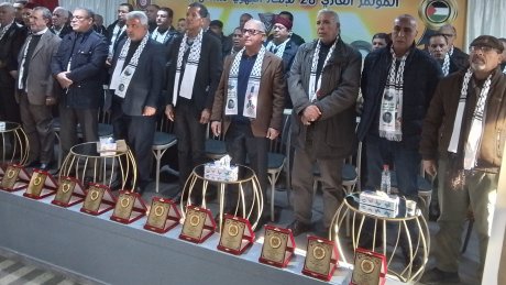 "افتتاح المؤتمر العادي 28 للاتحاد الجهوي للشغل بصفاقس تحت شعار " الثبات،الوحدة النضال، على درب الشهيد حشاد سائرون