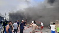 حريق في مصنع فاليو بنعروس نتيجة الحرارة الشديدة